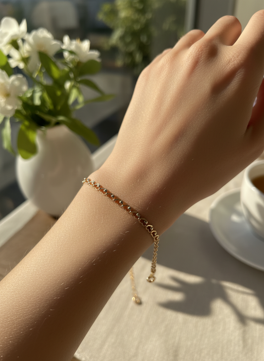 585 Rotgold Armband