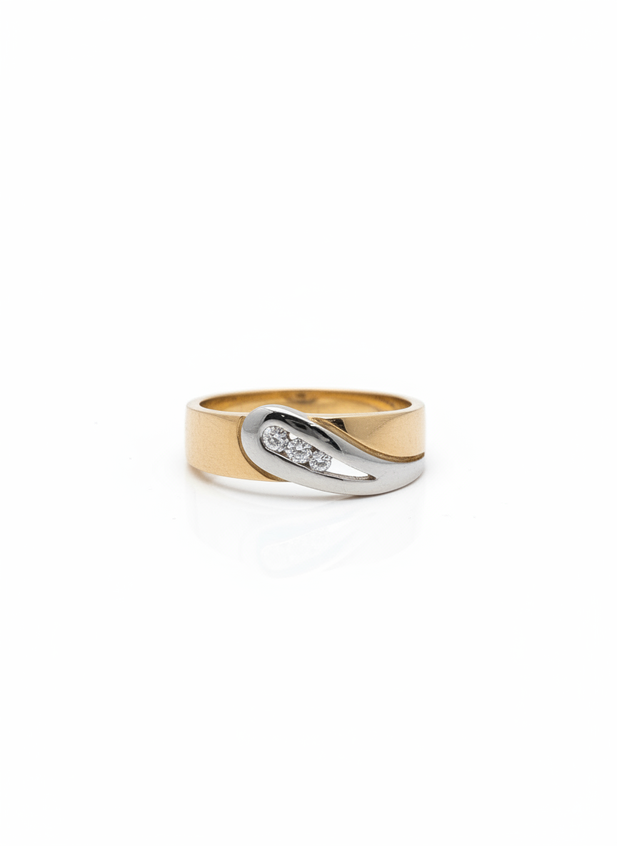 585 Rotgold Damen Ring