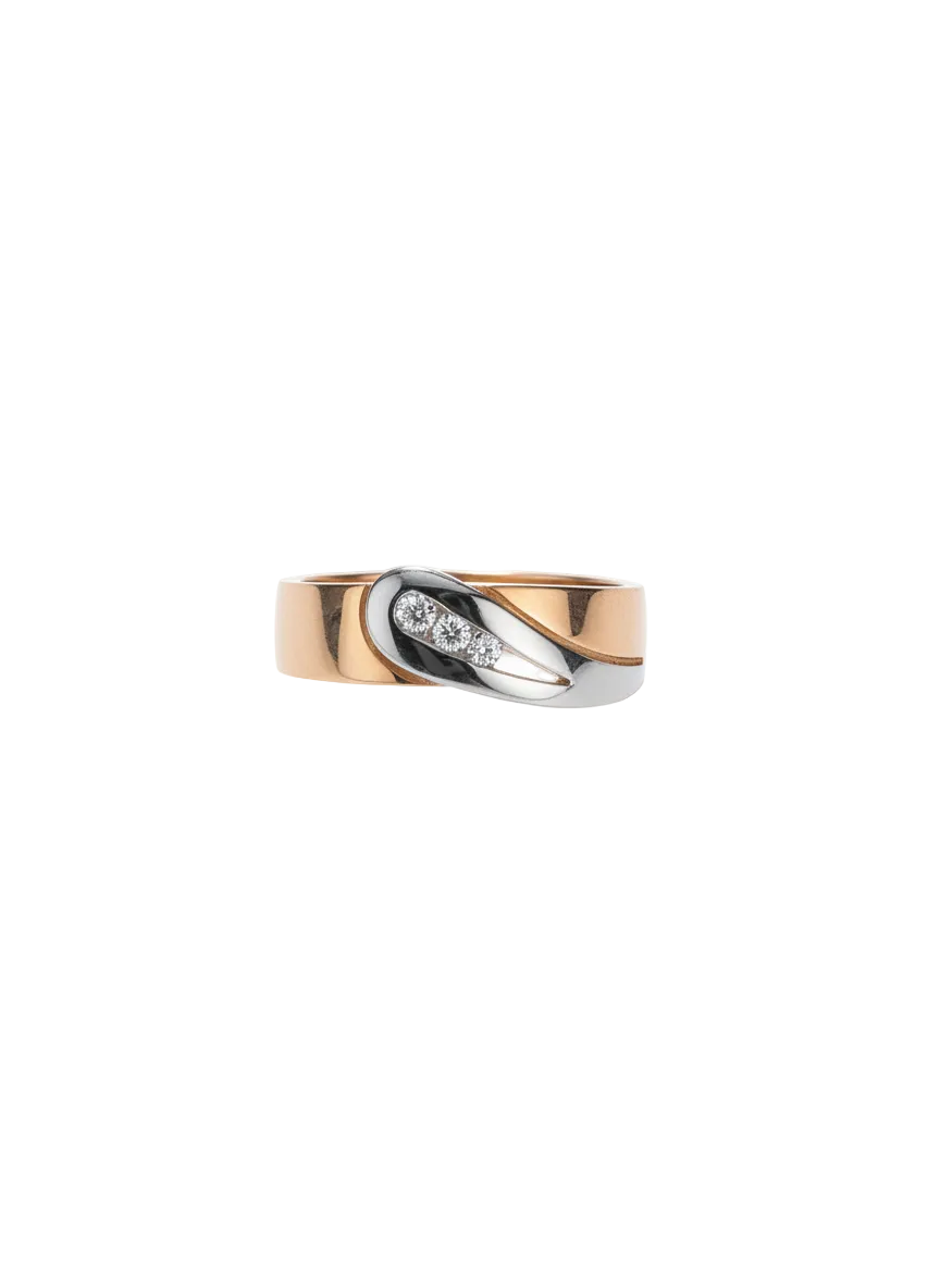 585 Rotgold Damen Ring