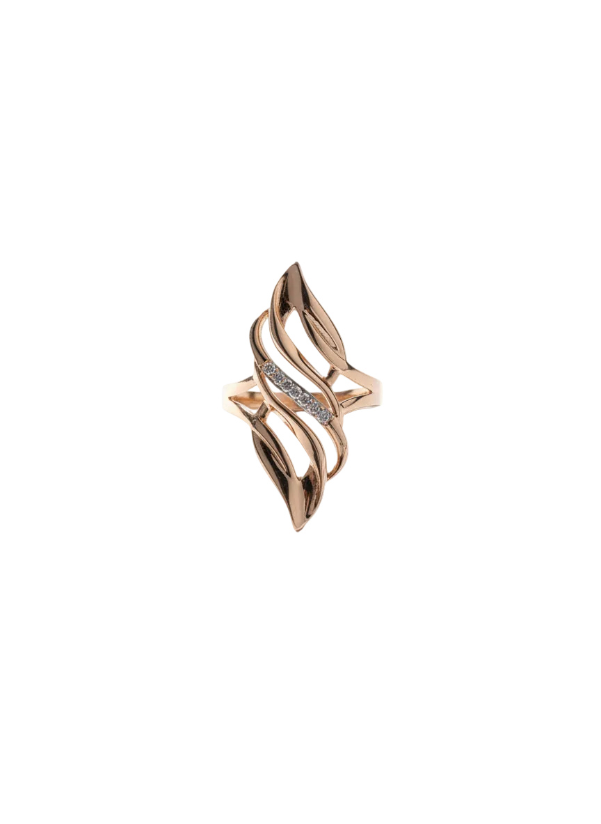 585 Rotgold Damen Ring