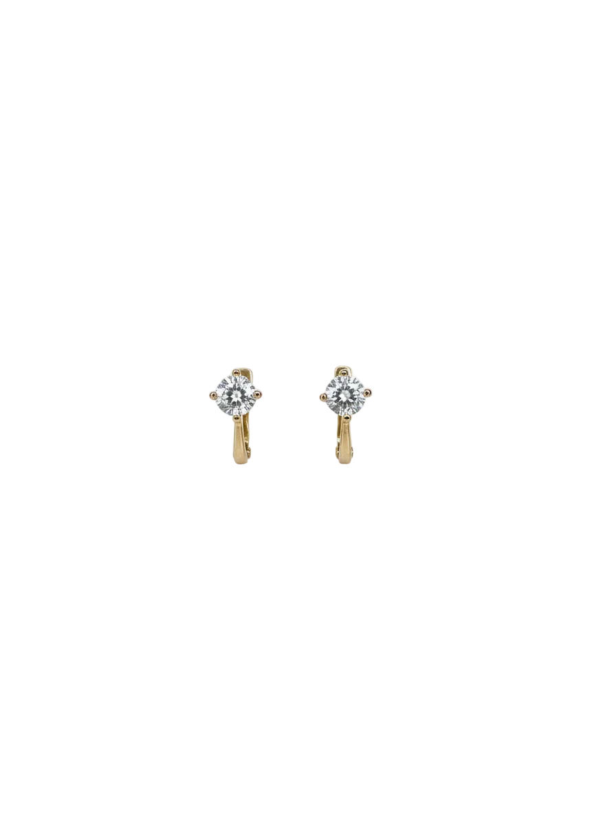 585 Rotgold Ohrringe