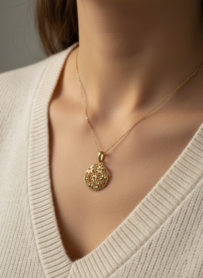 585 Rotgold Anhänger