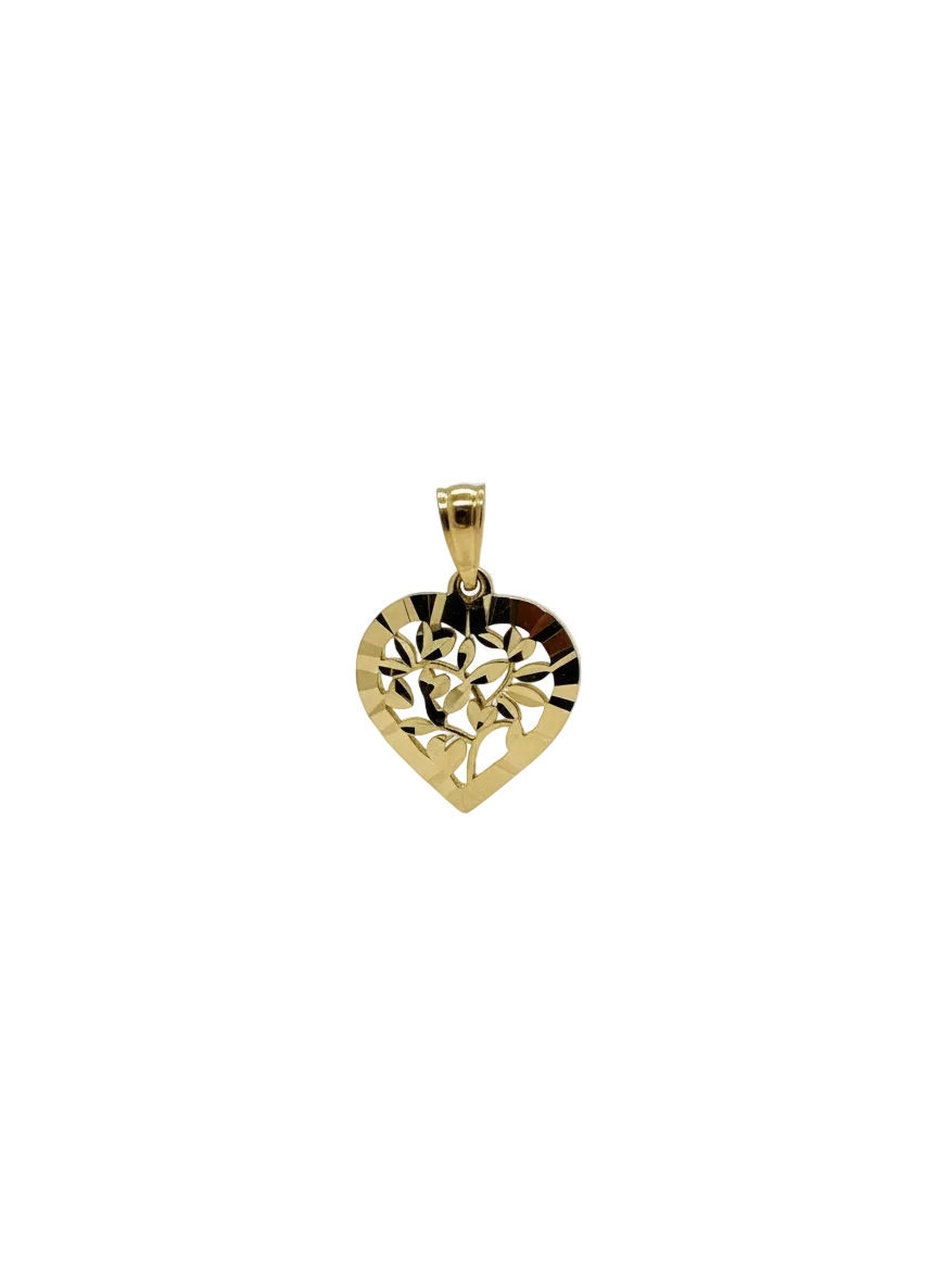 585 Rotgold Anhänger – Herz