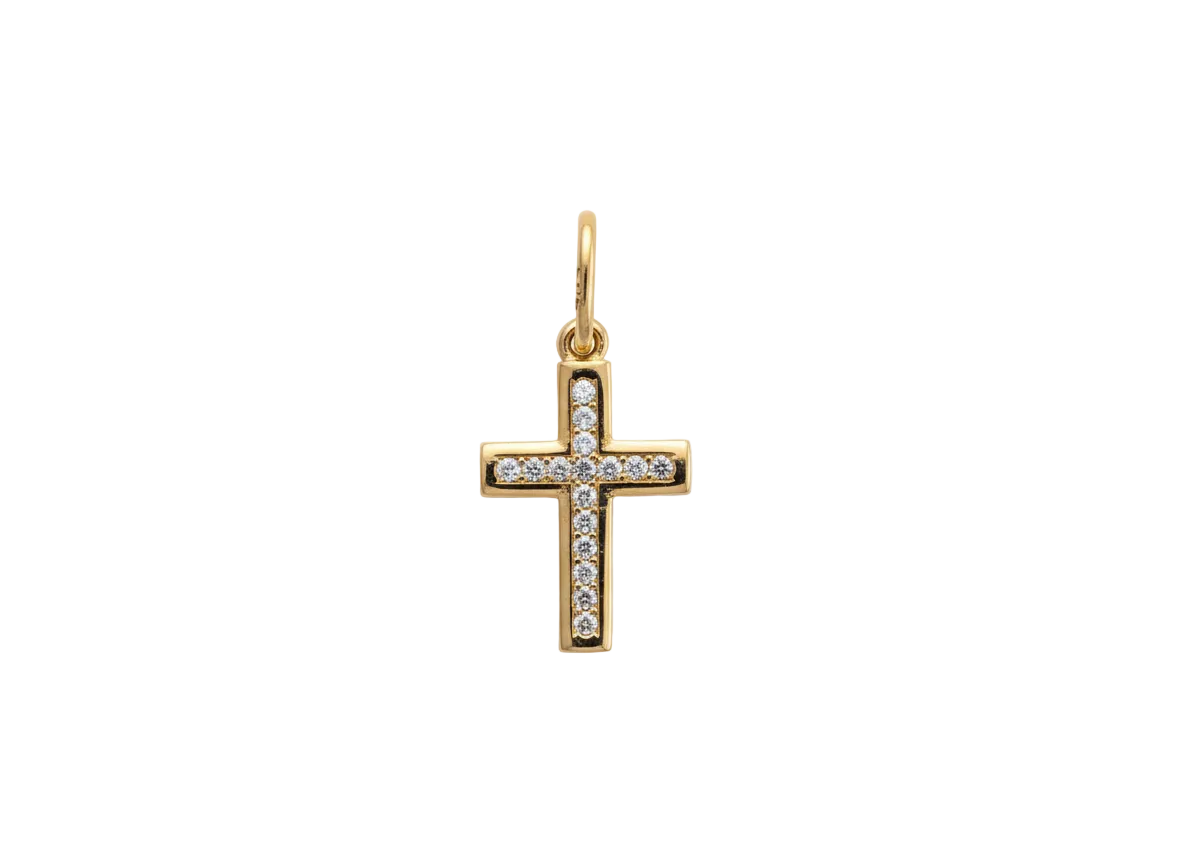 585 Rotgold Anhänger – Kreuz
