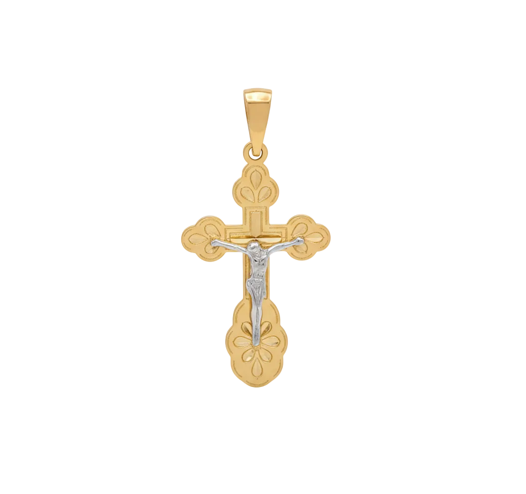 585 Rotgold Anhänger – Kreuz