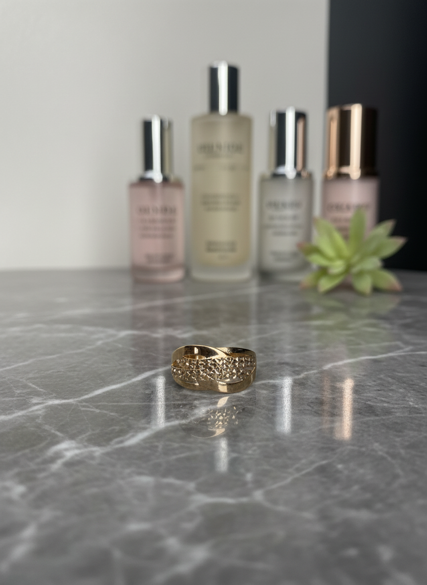 585 Rotgold Damen Ring