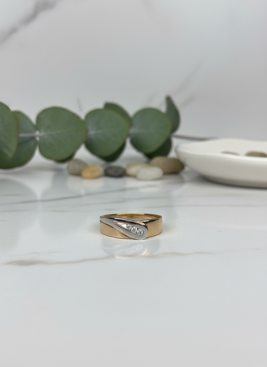 585 Rotgold Damen Ring