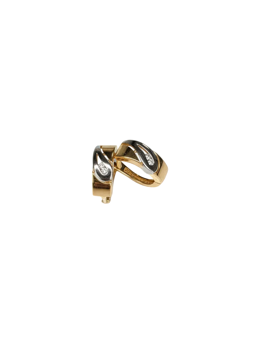 585 Rotgold Ohrringe